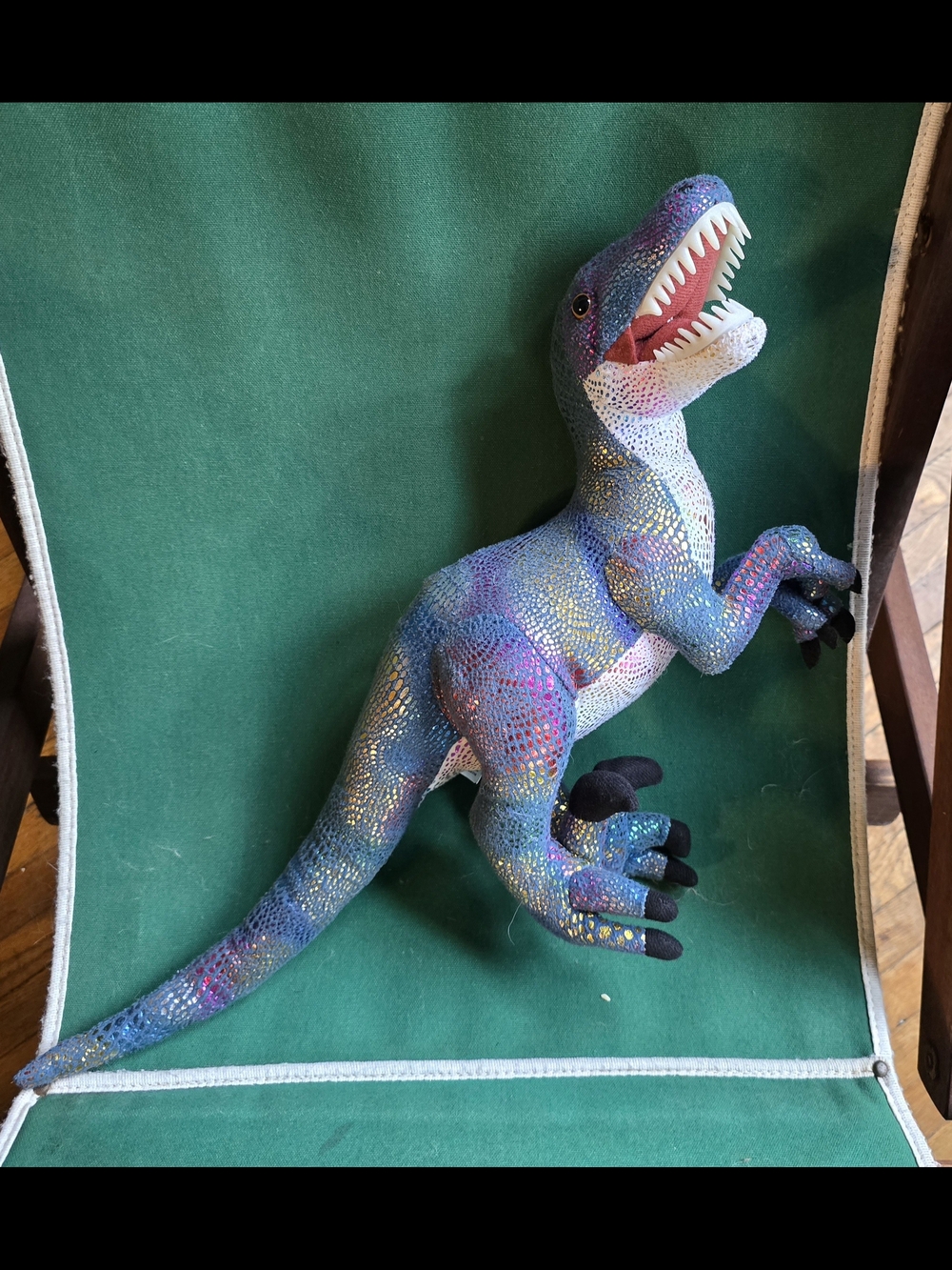 Wild Republic T-Rex Plush Dinosaur Stuffed Animal Plush Toy Rainbow Colored